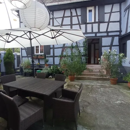 La Cigogne Doree Gite De Charme 4 Etoiles Schiltigheim Exterior photo